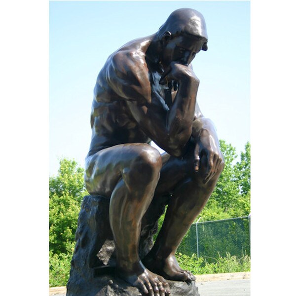 Thinker By Rodin Life-size Bronze Sculpture
